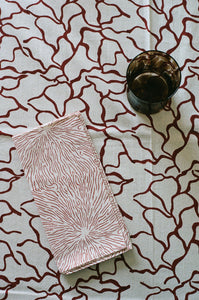 CLAY FAULT LINE TABLECLOTH