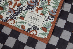 COMMUNE PURPLE MUSHROOM QUILT