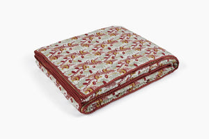 COMMUNE RED MUSHROOM QUILT