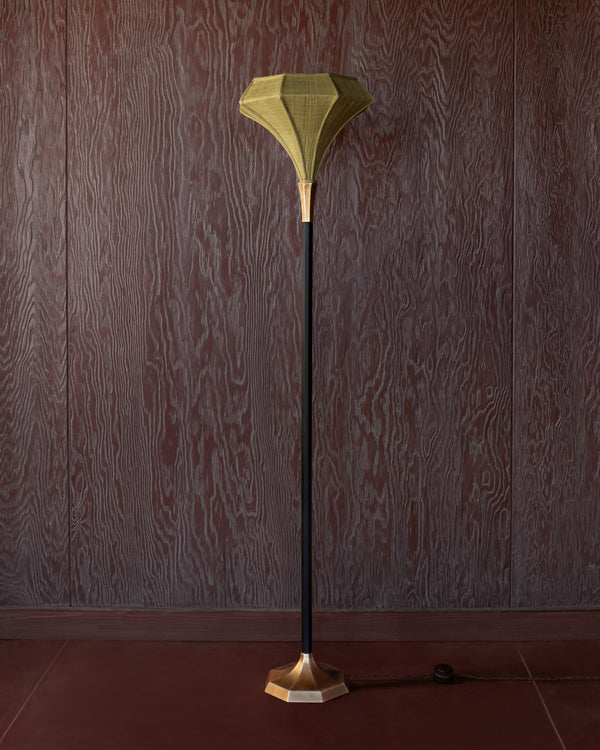 DIAMOND FLOOR LAMP IN GREEN