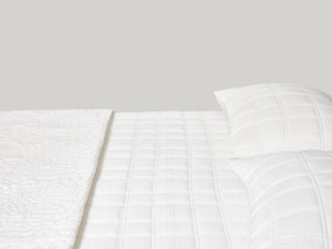 SHUNYA GRID PILLOWCASE