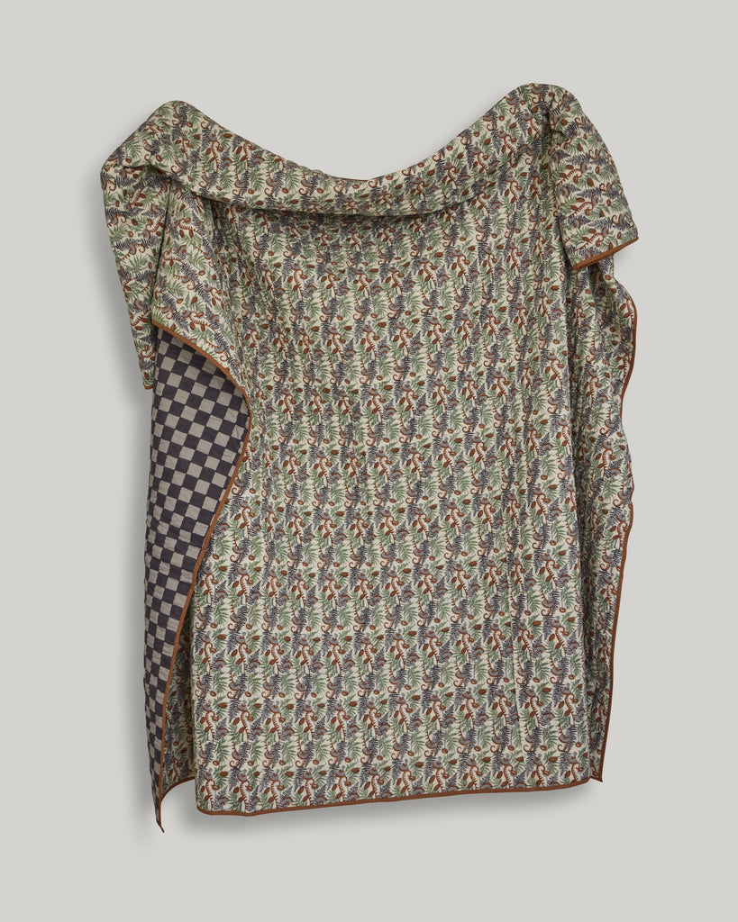 COMMUNE PURPLE MUSHROOM QUILT