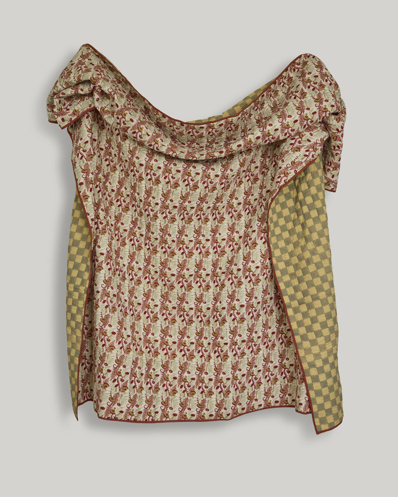 COMMUNE RED MUSHROOM QUILT