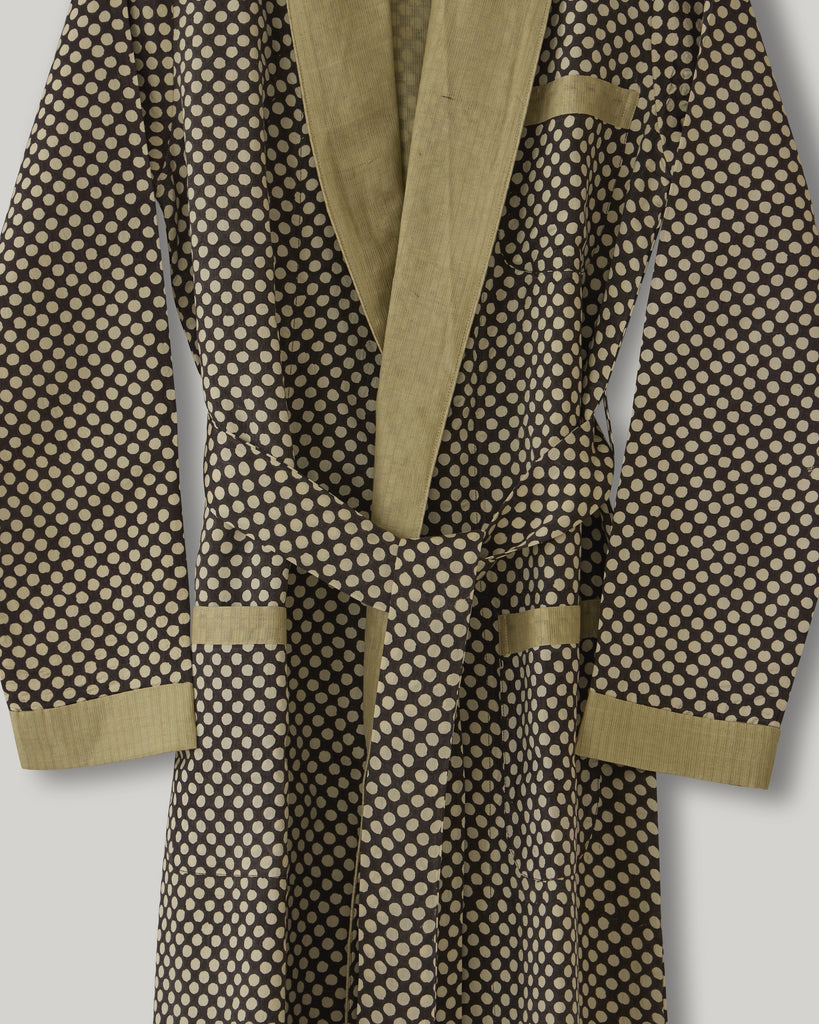 POLKA DOT HOUSECOAT