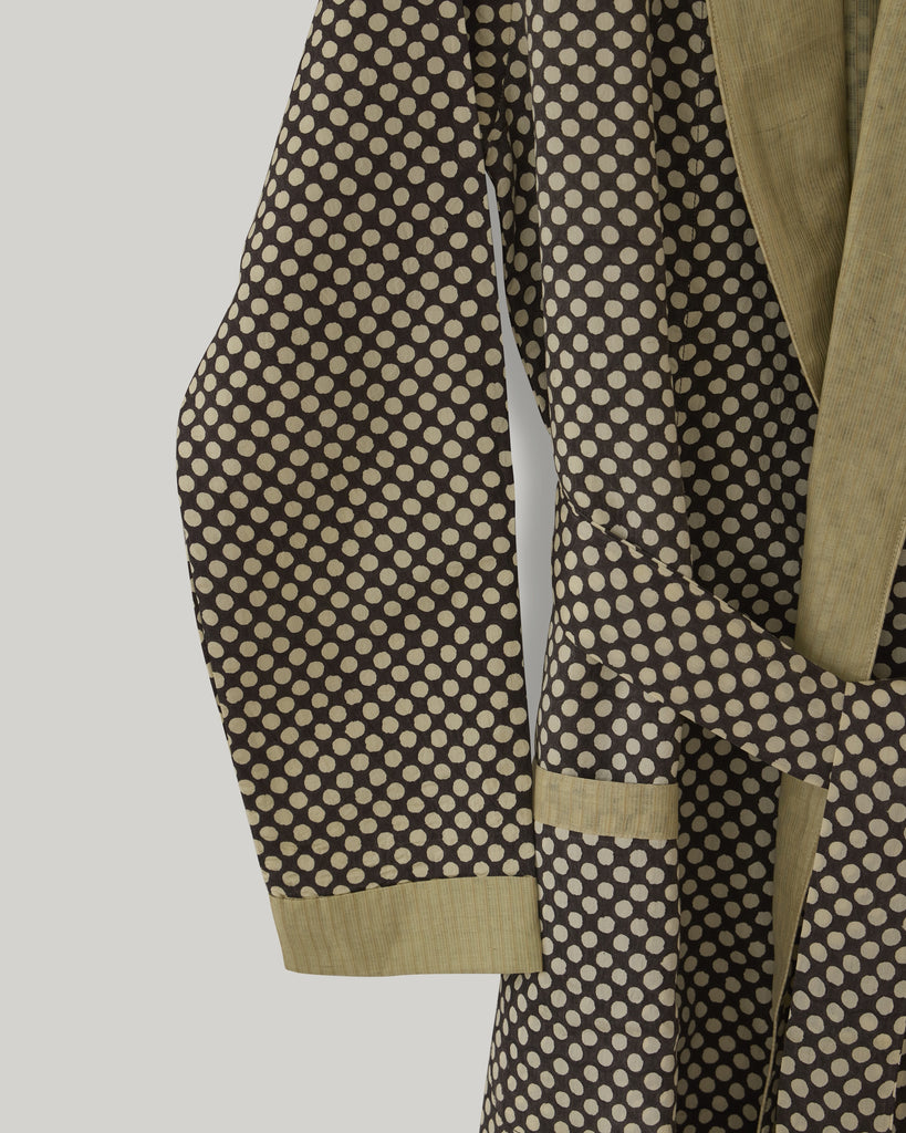 POLKA DOT HOUSECOAT