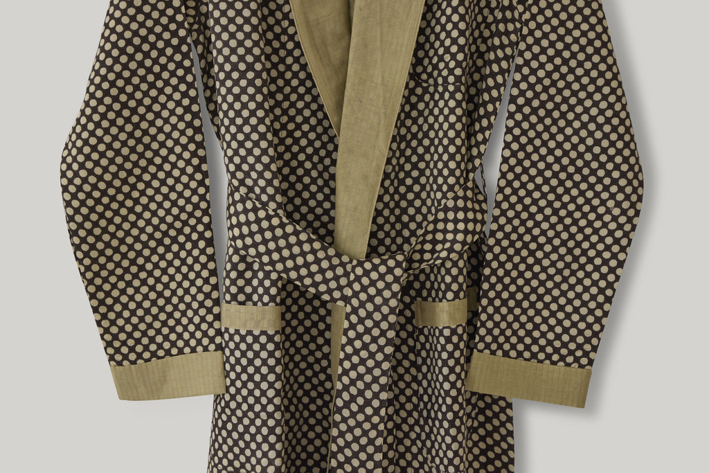 POLKA DOT HOUSECOAT
