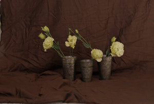 Silver and Bronze Lassi Cups