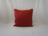 Rust Silk Pillow