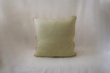Salmon Stripe Silk Pillow