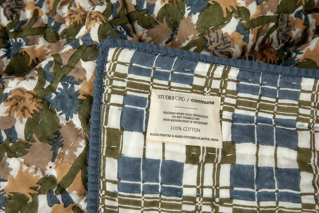 COMMUNE BLUE QUILT